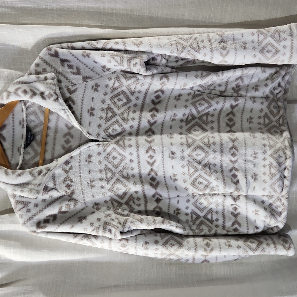 Eddie Bauer Super Soft Quarter Zip L